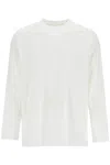Y-3 White Cotton T-shirt With Graphic Print In White