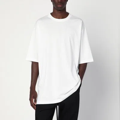 Y-3 WHITE COTTON Y-3 BOXY T-SHIRT