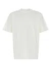 Y-3 Crewneck Graphic Print Oversize Short Sleeve T-shirt In White