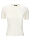 Y-3 Y 3 'fitted' T Shirt In White