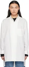 Y-3 White Graphic Shirt In White