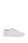Y-3 White Leather Sneakers With Minimalist Design In White