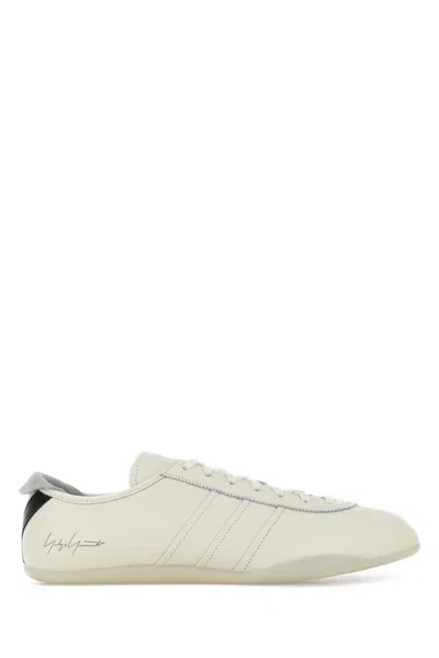 Y-3 White Leather Tokyo Sneakers