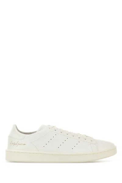 Y-3 White Leather  Stan Smith Sneakers