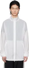 Y-3 White Real Madrid Edition Anthem Jacket In White