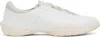 Y-3 White Regu Sneakers In Cwhite/talc/wonwhi
