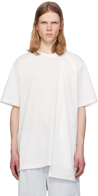 Y-3 White U Premium Ss T-shirt