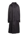 Y-3 Woman Coat Black Size L Recycled Polyamide