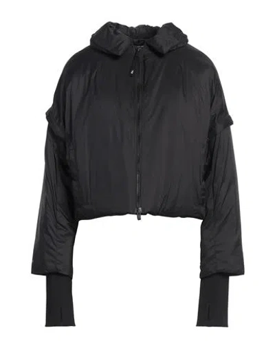 Y-3 Woman Jacket Black Size L Recycled Polyamide