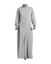 Y-3 Woman Jumpsuit Grey Size L Lyocell, Polyamide