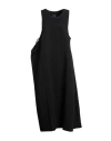 Y-3 Woman Midi Dress Black Size L Lyocell, Polyamide