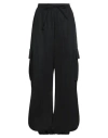 Y-3 Woman Pants Black Size S Lyocell, Polyamide
