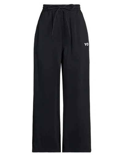 Y-3 Woman Pants Black Size Xs Polyamide