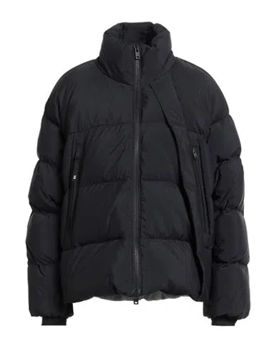 Y-3 Woman Puffer Black Size M Recycled Polyacrylic