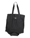 Y-3 Woman Shoulder Bag Black Size - Polyamide, Cowhide In Black
