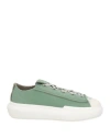 Y-3 Woman Sneakers Light Green Size 6.5 Leather In Green