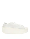 Y-3 Kyasu Lo Flatform Sneakers In Grey