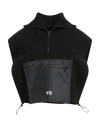 Y-3 Woman Sweater Black Size Onesize Recycled Polyamide In Black