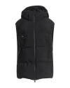 Y-3 Woman Vest Black Size L Recycled Polyamide In Blue