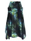 Y-3 Printed Maxi Skirt