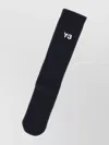 Y-3 Wool Blend Socks Iconic Bands In Black