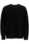Y-3 Wool Crewneck Pullover In Black