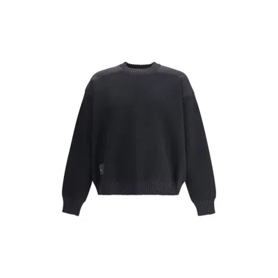 Y-3 WOOL PADDED CREW MEN'S SWEATER