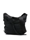 Y-3 Wrapped-strap Shoulder Bag In Black