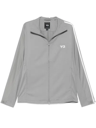 Y-3 X Adidas 3-stripes Track Jacket In Grey
