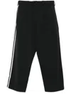 Y-3 Pants X Adidas 3-stripes Black In Black
