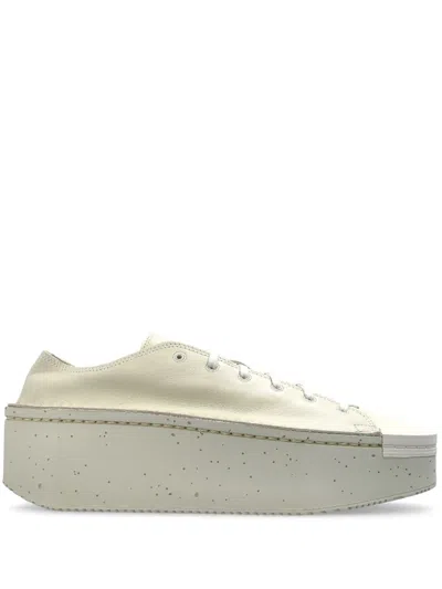 Y-3 Beige Kyasu Lo Sneakers
