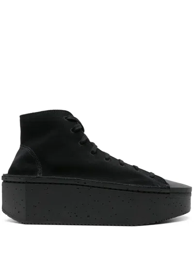 Y-3 X Adidas Brick Court High-top Sneakers In Black