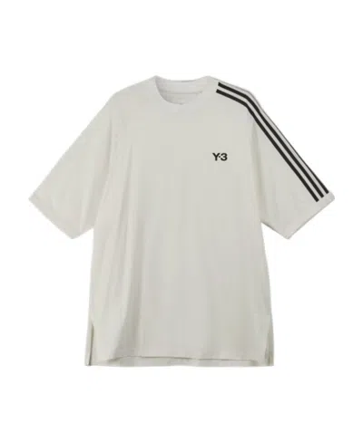 Y-3 X Adidas Logo-print T-shirt In White