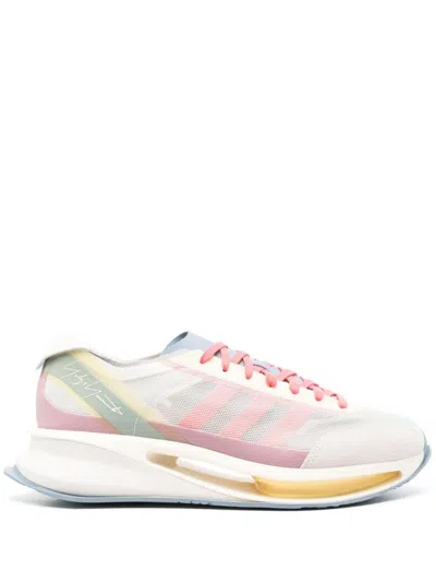 Y-3 X Adidas S-gendo Run Sneakers In White