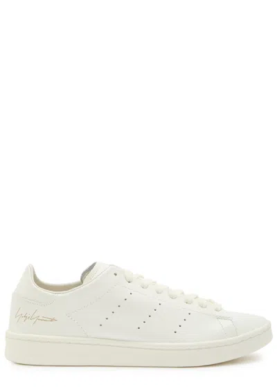 Y-3 X Adidas Stan Smith Leather Sneakers In White