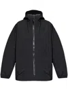 Y-3 Adidas Gore-tex Hard Shell Jacket In Black