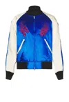 Y-3 Adidas Outerwears In Bo Blue & Champagne