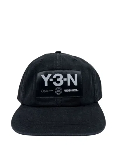 Y-3 X Nbhd Logo Baseball Cap In Black