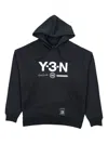 Y-3 X Nbhd Logo Cotton Sweatshirt In Black