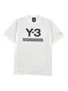 Y-3 X Nbhd Logo Cotton T-shirt In White