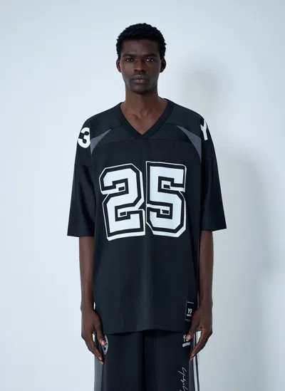 Y-3 X Nbhd Logo Motif T-shirt In Black