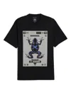 Y-3 X Neighborhood Graphic Printed Crewneck T-shirt In Black