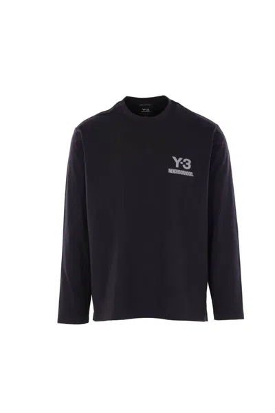 Y-3 X Neighborhood T-shirts And Polos In Black