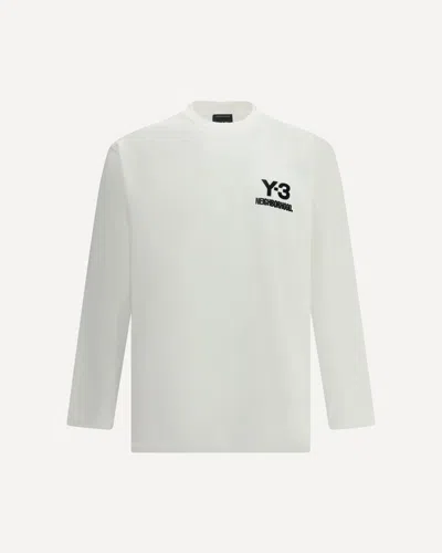 Y-3 Adidas T-shirts In White