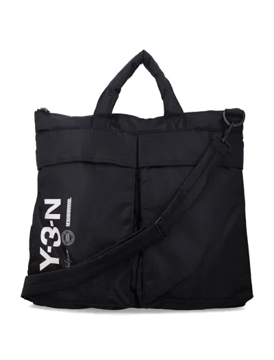Y-3 X Neighborhood Y-3 Nbhd Padded Nylon Tote Bag