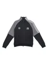 Y-3 X Neighborhood Cotton Blend Track Jacket In Black