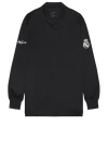 Y-3 X REAL MADRID LONG SLEEVE POLO