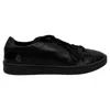 Y-3 X Stan Smith Low-top Sneakers In Black Leather In Black