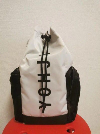 Pre-owned Y 3 X Yohji Yamamoto Yohji Top Load Backpack In White