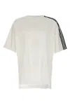 Y-3 White Striped T-shirt
